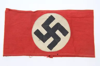SOLD - Sewn Nazi Armband (113022-17)