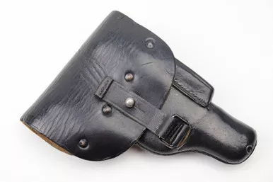 SOLD - SS Walther PPK Holster - Theuermann Dropping Style