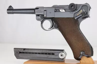 SOLD - Terrific 1941 Mauser Luger - Matching Magazine