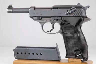 SOLD - Terrific 1942 Walther P.38 -Matching Magazine