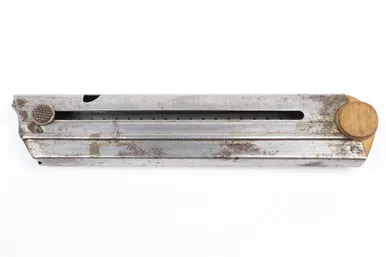 SOLD - Wood Base Luger Magazine