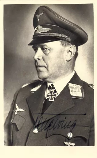 SOLD - WW2 General Kesselring Signed Photo