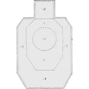 Speedwell Official IDPA Targets Paper Targets 22" x 34" 100PK
