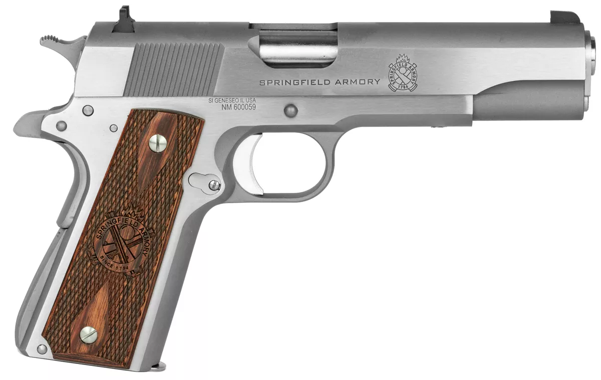 Springfield Armory 1911 Stainless MilSpec Defender 45 ACP Pistol