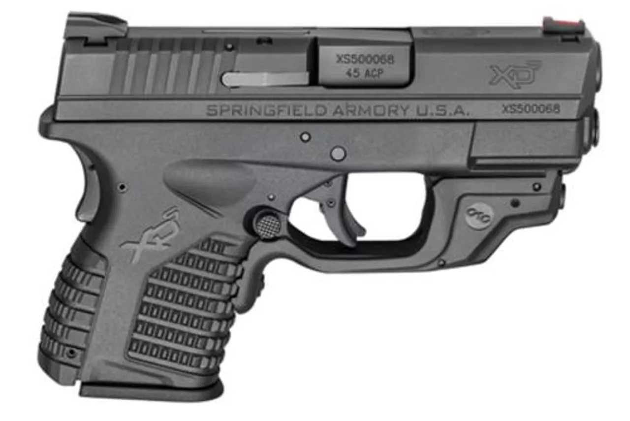 Springfield XD-S 45 ACP Black 3.3, , 5 rd