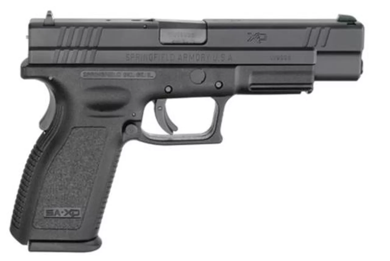 Springfield XD Tactical 9mm 5″ Barrel USA Action Trigger System Black 10rd Mag CA Compliant