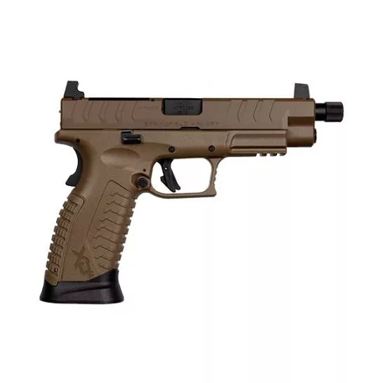 Springfield XDM Elite OSP 9mm Pistol 4.5″ Threaded Barrel, FDE – XDMET9459FHCOSP