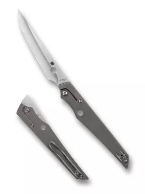Spyderco C273TIP Cobol Folding Knife 3.63" Plain Edge