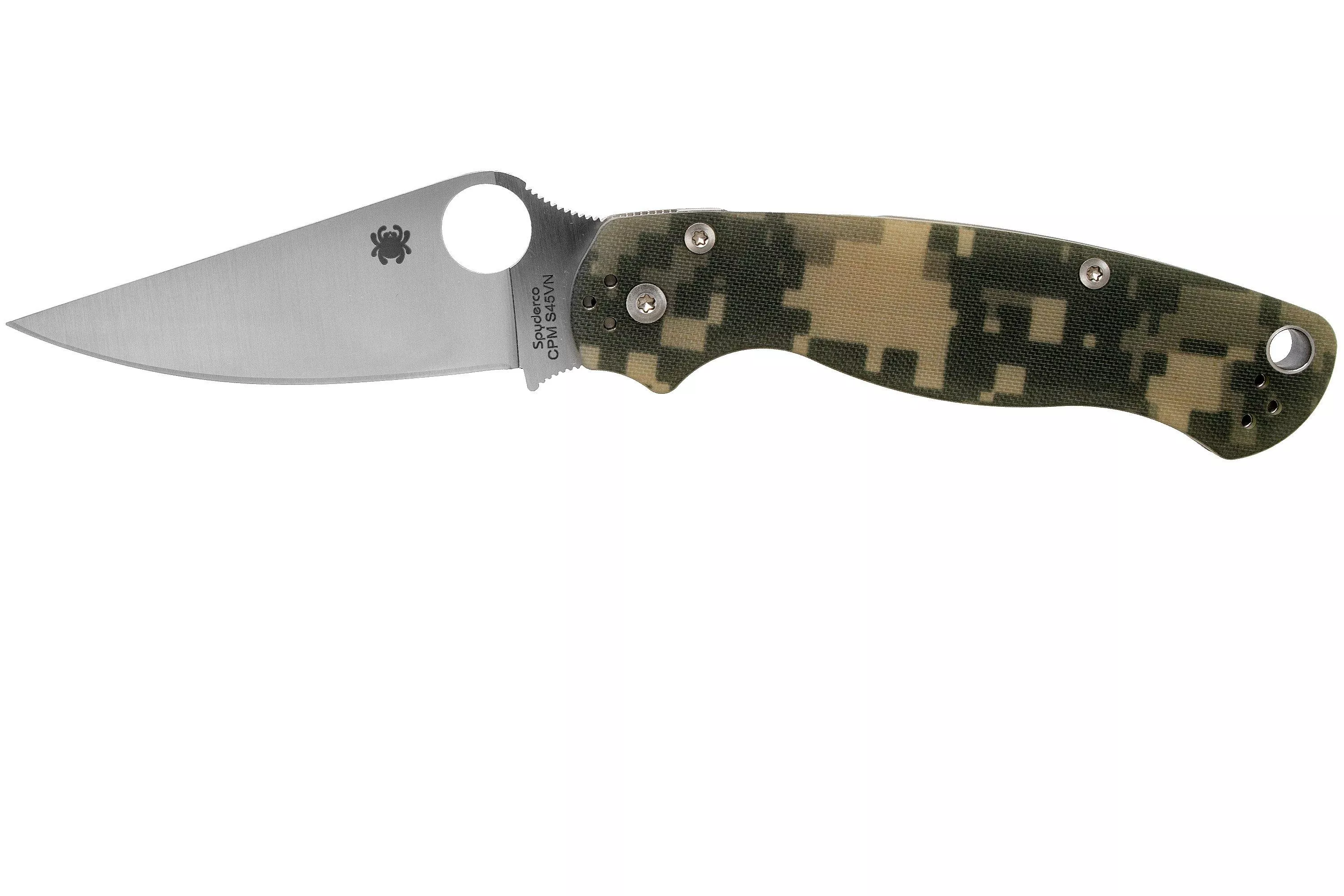 Spyderco Paramilitary 2 Camo G102