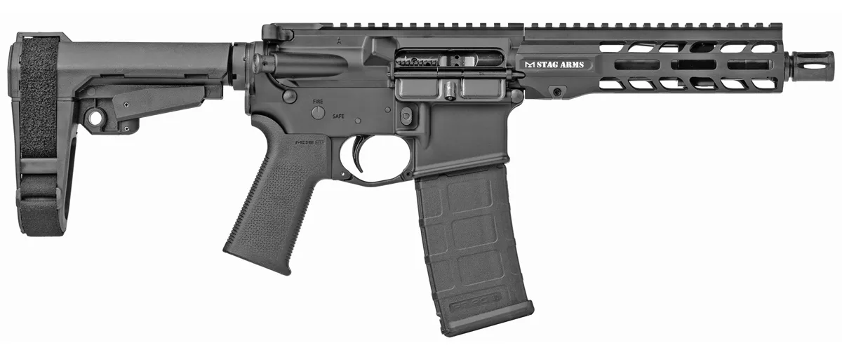 Stag Arms Stag 15 Tactical 5.56/223 AR-15 Pistol, 7.5″ Barrel