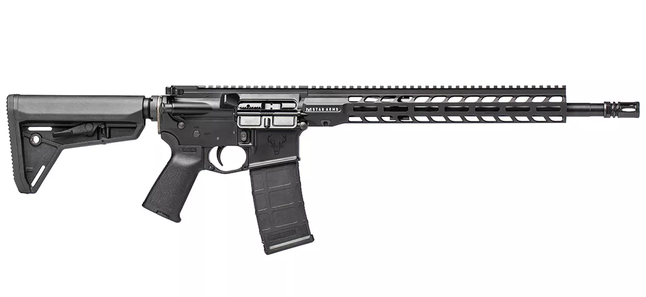 Stag Arms Stag 15 Tactical RH QPQ 16" .300BLK BLA SL NA Rifle #STAG15002011