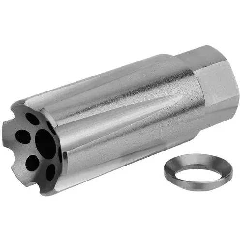 TacFire MZ1020SS Linear223 Rem,5.56x45mm NATO Compensator 1/2″-28 tpi Stainless Steel