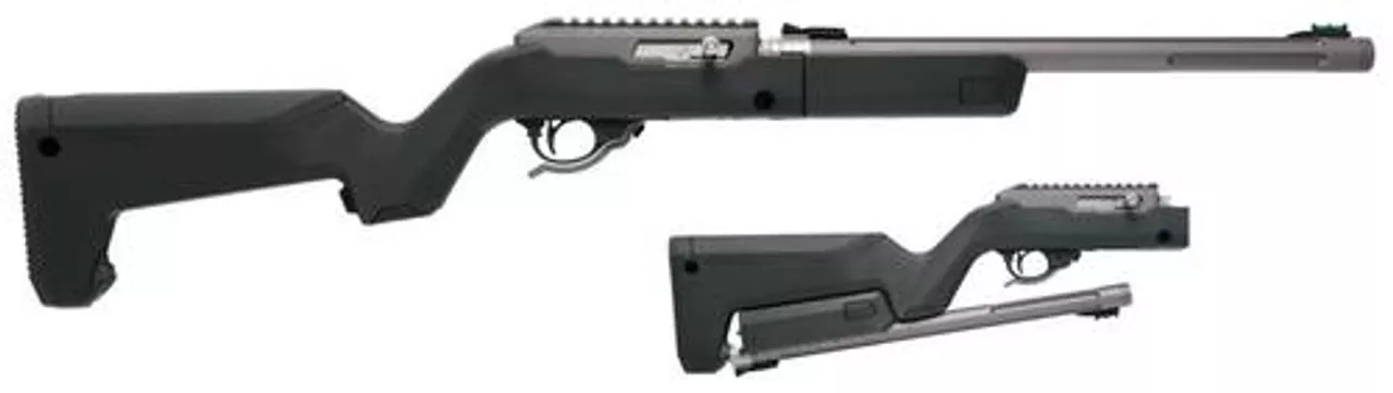 Tactical Solutions X-Ring Takedown, 22LR, 16.5″, 10rd, Black/Gray