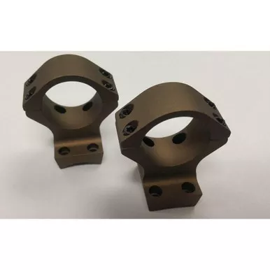 Talley Browning X-Bolt Scope Mounts 1-Inch Low 20 MOA Short/Super Short Burnt Bronze