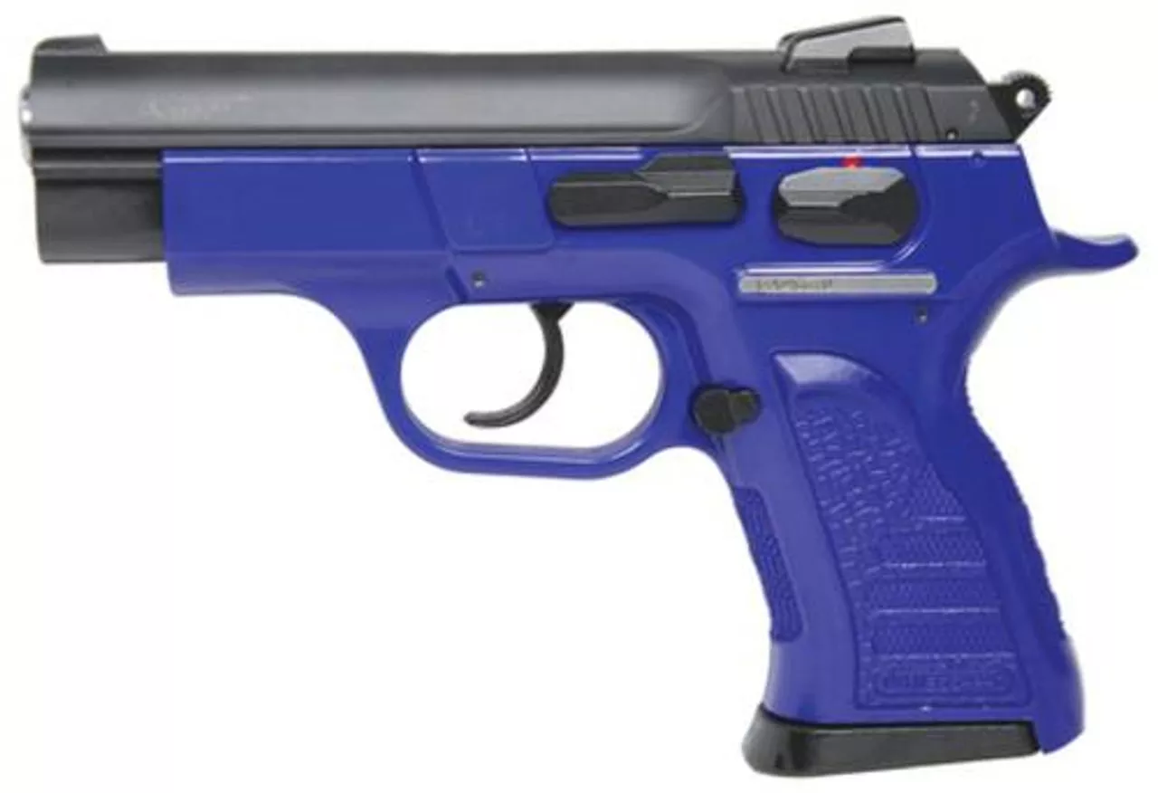 Tanfoglio Witness P Compact 9mm 3.6″ Barrel Blue Finish Purple Polymer Frame 12rd