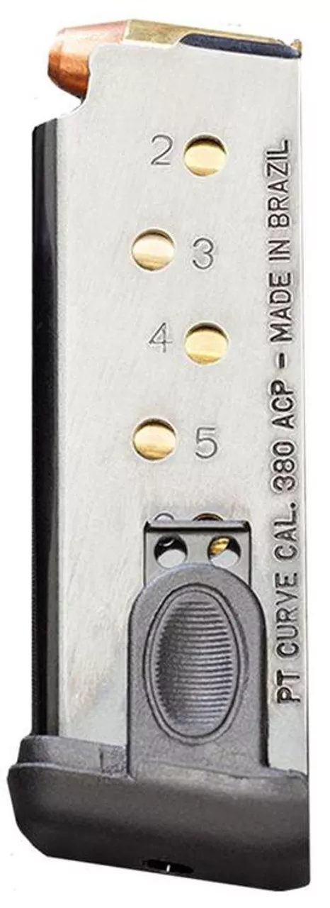 Taurus 380 Curve Magazine380 (ACP) 6 rd Black Finis