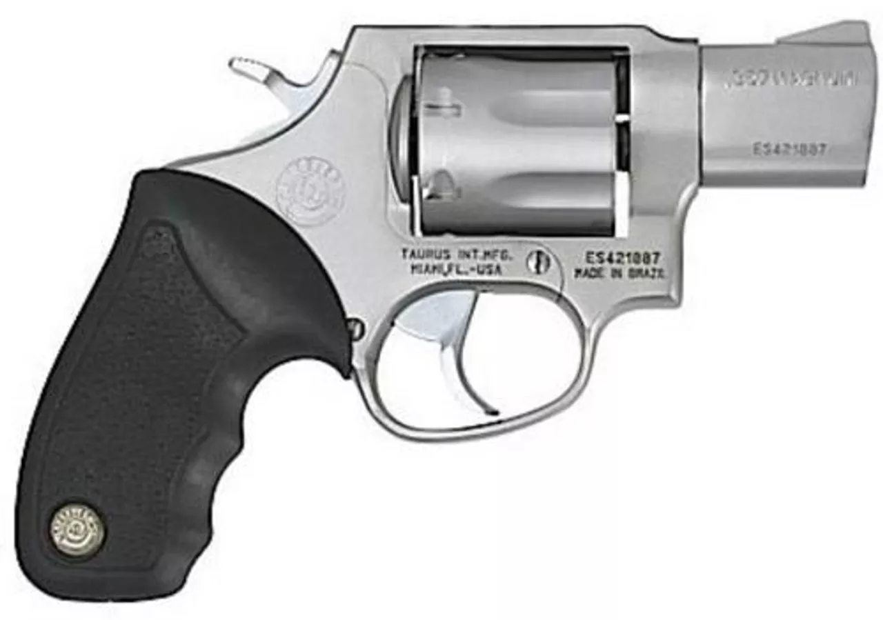 Taurus 617 Standard 357 RemMag 2″ 7rd Fixed Sight Rubber Grip Matte SS