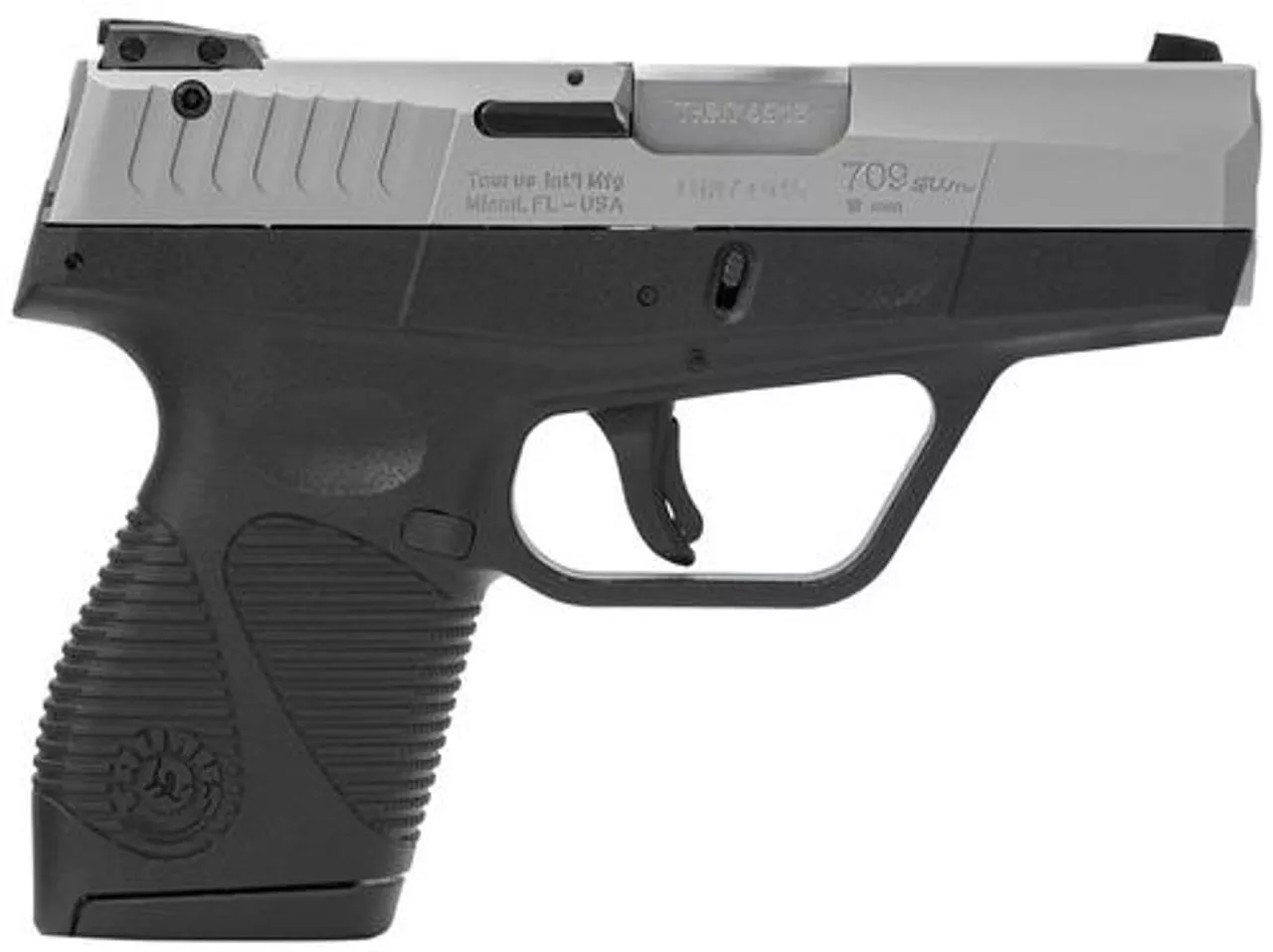 Taurus 709 Slim Single/Double 9mm 3″ Barrel, Black Polymer Grip Sta, 7rd
