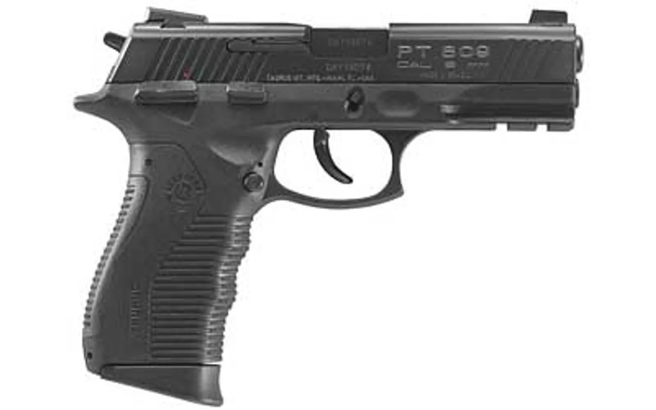 Taurus 809 9mm, 4″ Barrel Novak 3 Dot Sites Blued, 17rd Mag