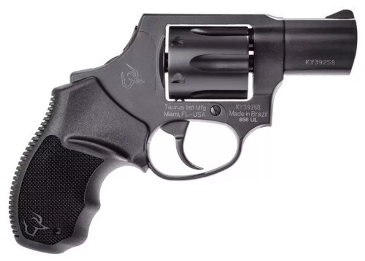 Taurus 856 Concealed Hammer, .38 Spl + P, 2″ Barrel, 6rd, Black