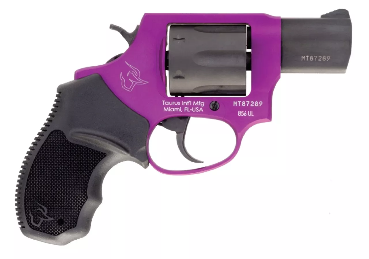 Taurus 856 UL 38 Special, 2″ Violet/Black