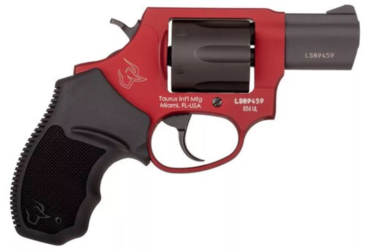 Taurus 856 Ultra Lite, .38 Special, 2″ Barrel, 6rd, Burnt Orange Frame, Black Cylinder