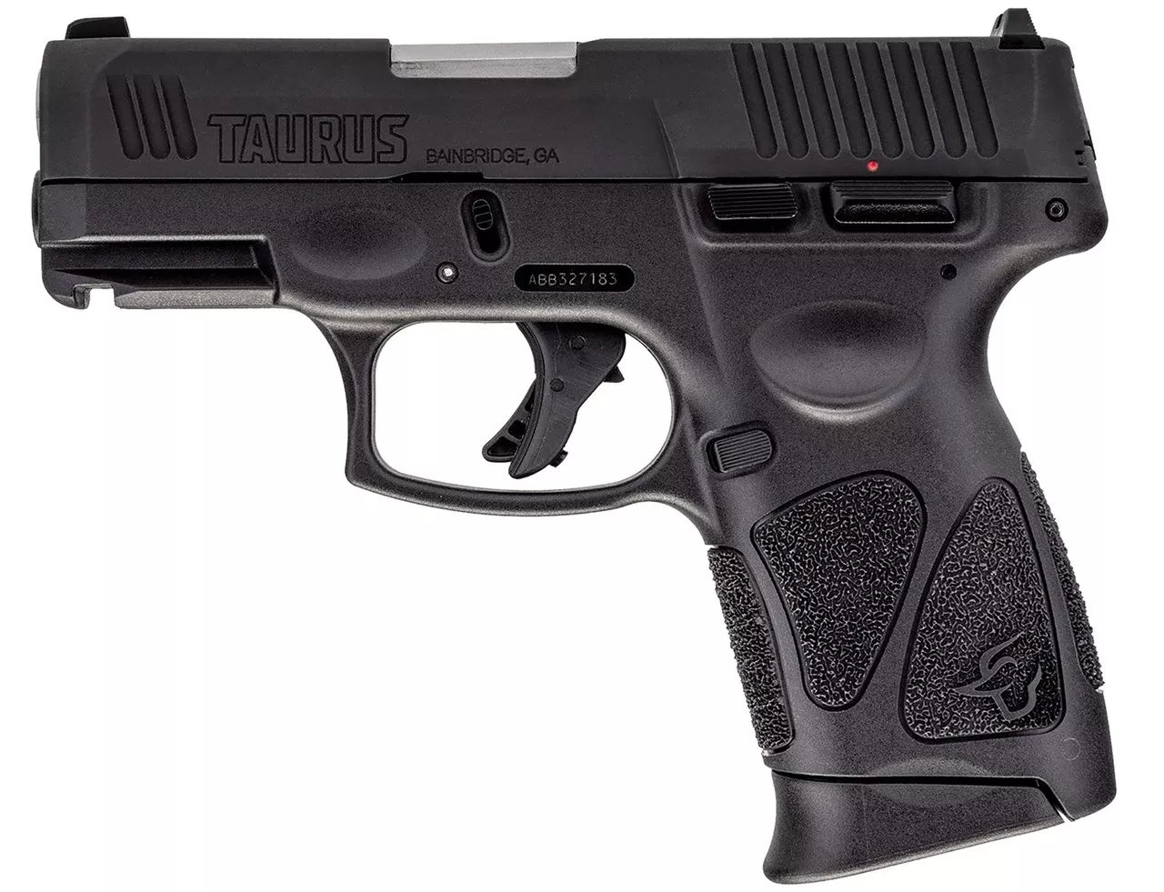 Taurus G3c 9mm, 3.26″ Barrel, Black, USA Holster, 12rd