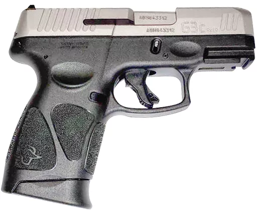 Taurus G3C 9mm Pistol Black Frame with Stainless Slide