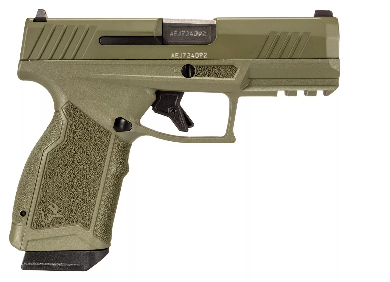 Taurus GX4 9mm, 3.7″ Barrel, Sniper Green Cerakote, Optic Ready, 10rd