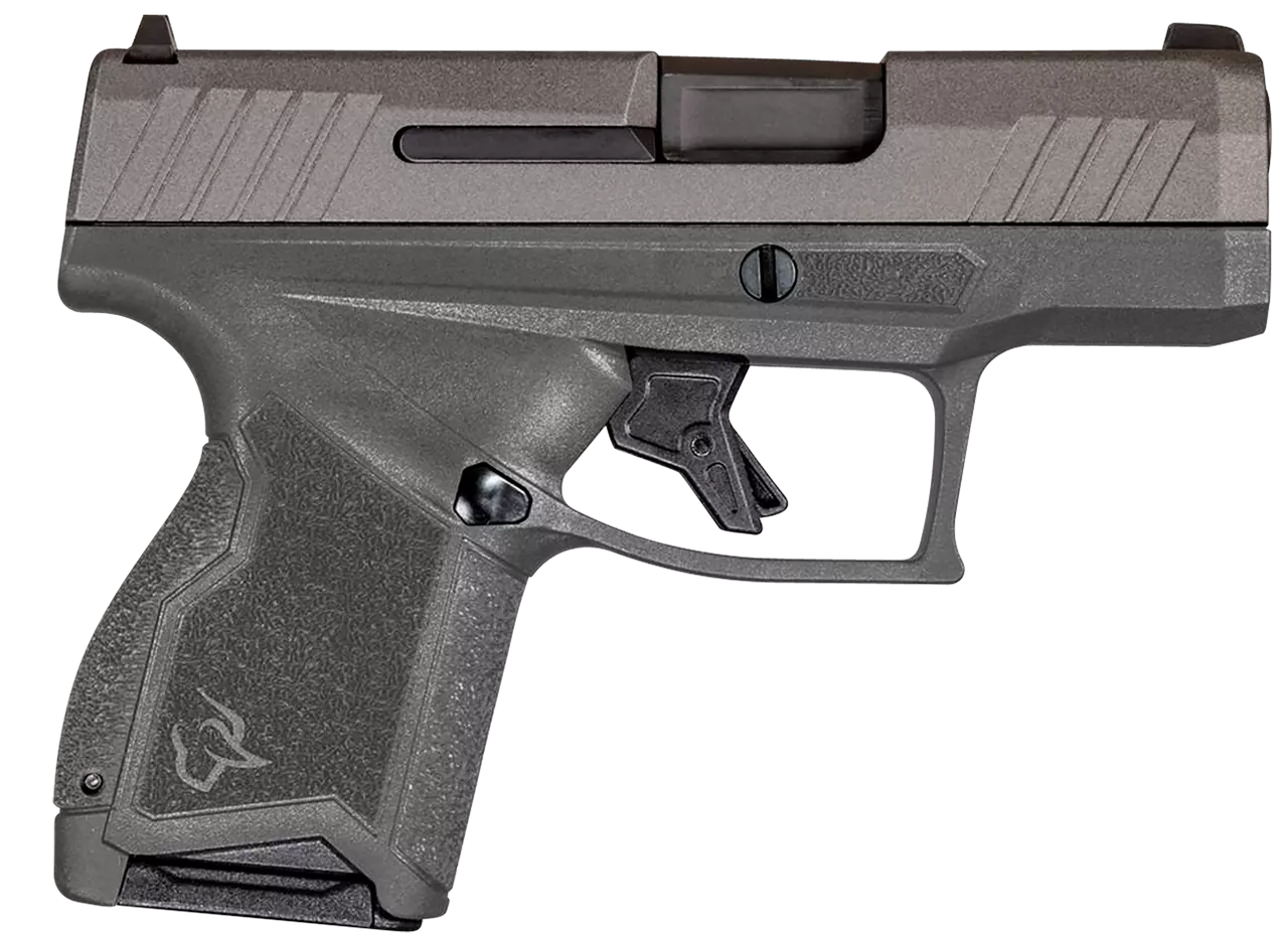 Taurus GX4 9mm, 3″ Barrel, Gray Frame, Tungsten Slide, Serrated Ramp, 11rd