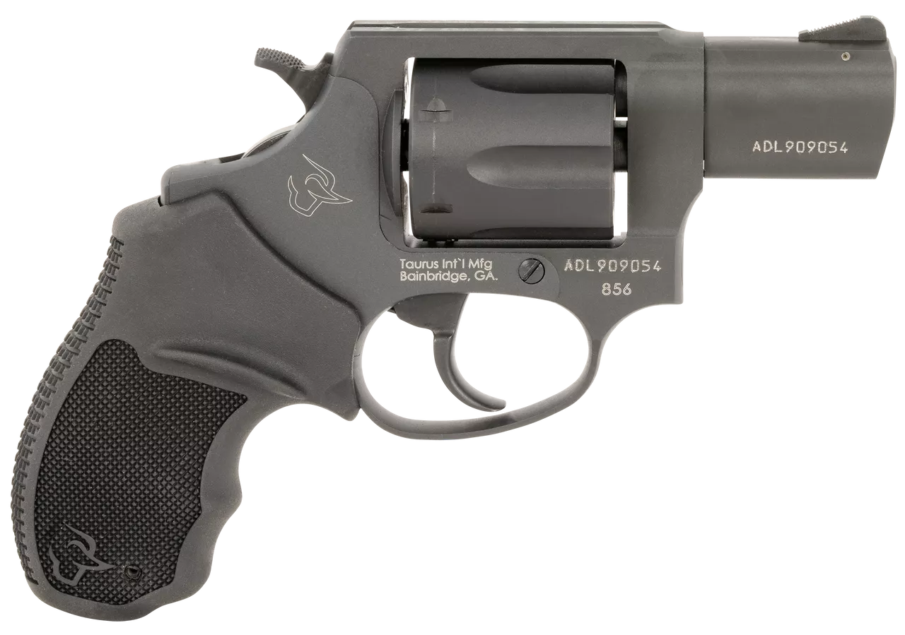 Taurus Model 856 Revolver 38 Special +P, 2″ Barrel, Black, 6rd
