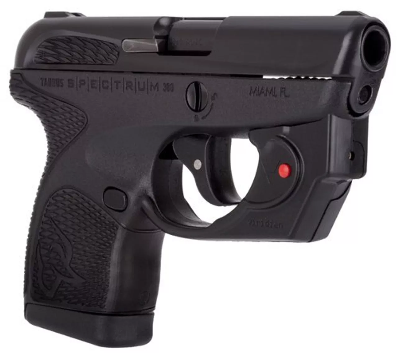 Taurus Spectrum 380 ACP, 2.8″ Barrel, Las Bkbkbk, 6rd