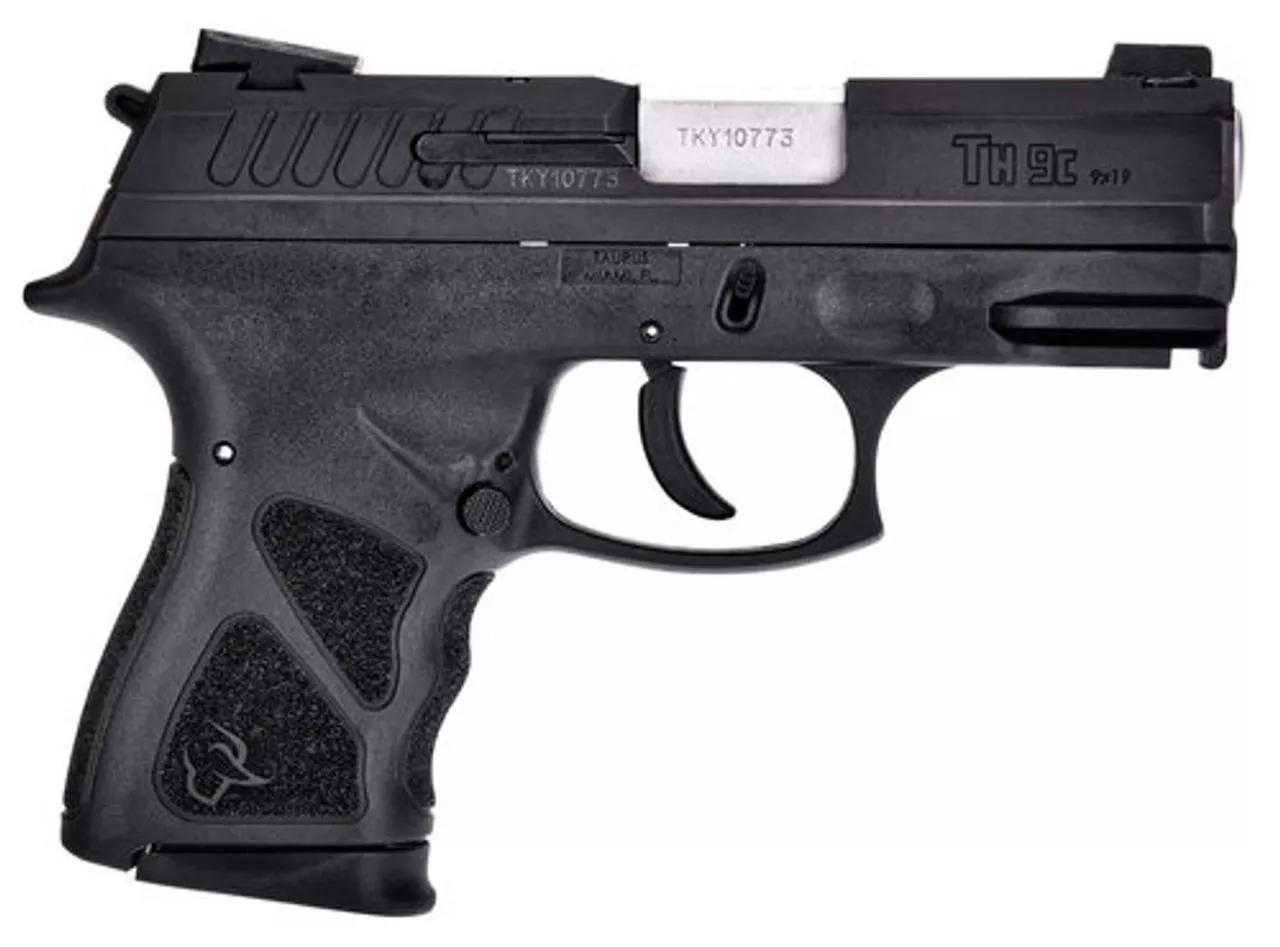 Taurus TH9C Compact 9mm 3.54″ Barrrel Black Polymer Grip 13rd Mag