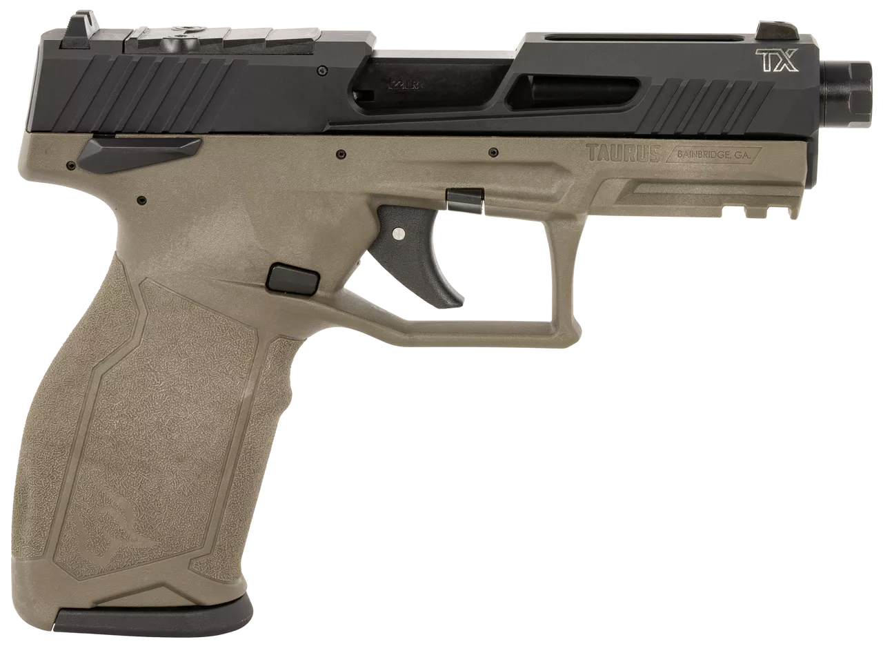 Taurus TX22 Gen 2 TORO 22 LR, 4.1″ Threaded Barrel, Olive Drab Green, 22rd