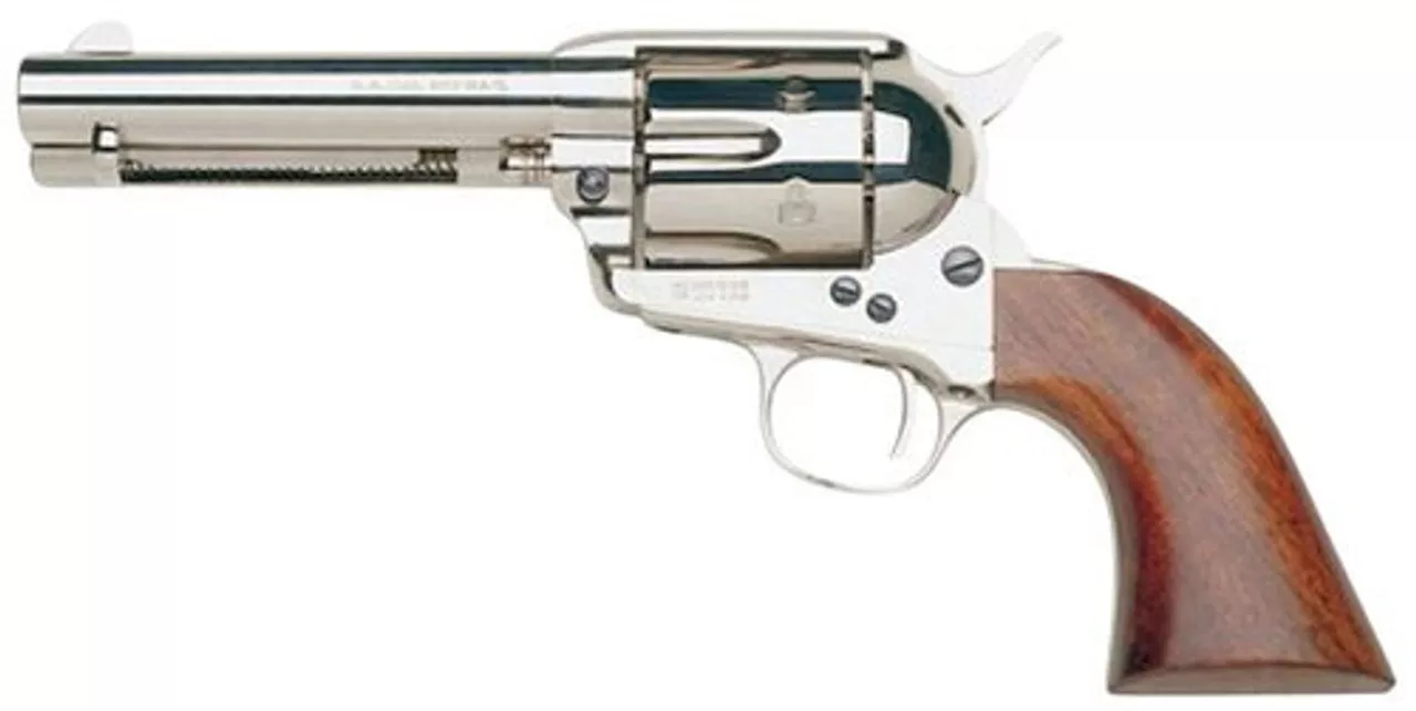 Taylors 1873 Cattleman Nickel 45 LC, 4.75″ Barrel