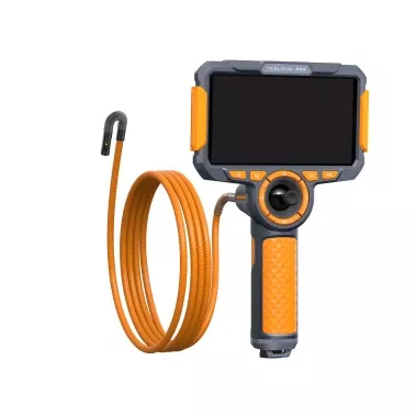Teslong F6 PRO 4-Way Dual Lens Articulating Inspection Camera with Joystick Borescope