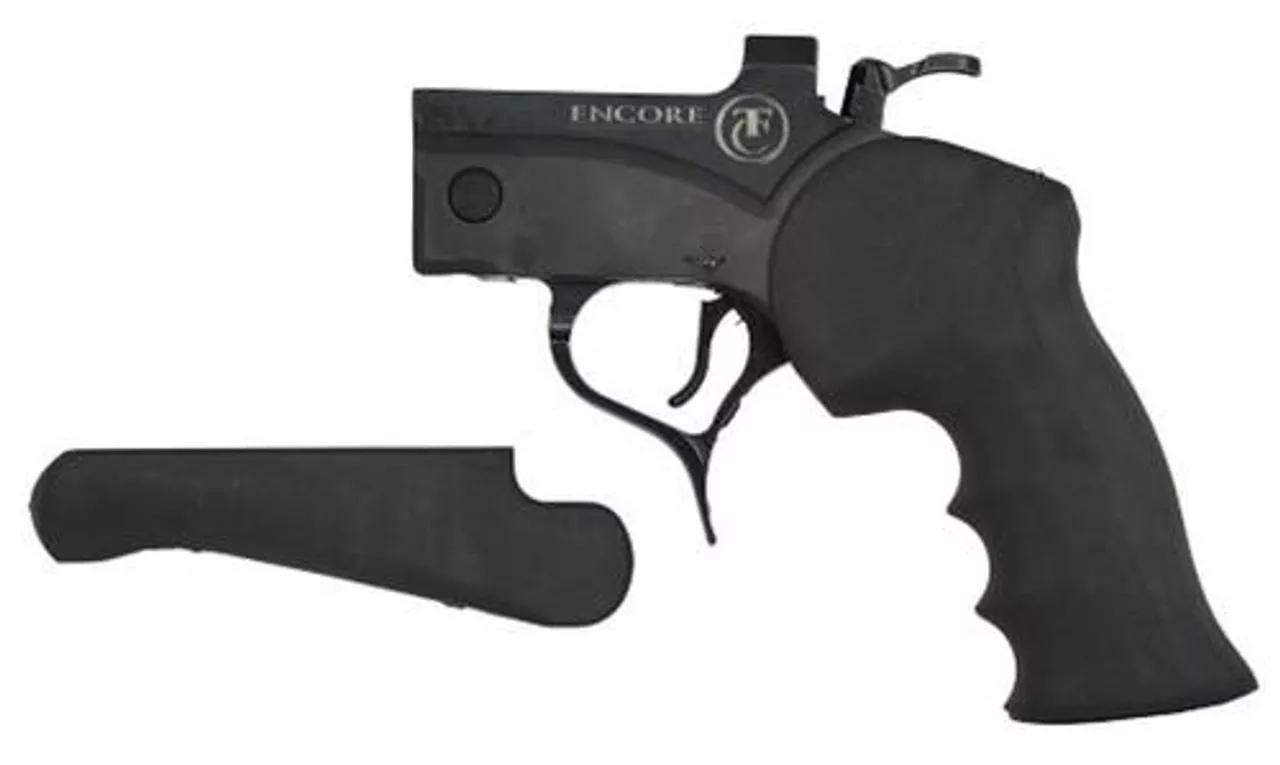 Thompson Center Blue Pro Hunter Pistol Frame, Rubber Grips