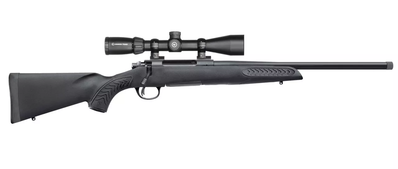 Thompson Center Compass II Compact 308 Win, 16.50″ Black Blued Right Hand Crimson Trace Scope, 5rd