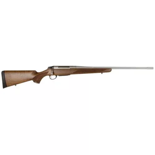 Tikka JRTXA716 T3x Hunter 308 Win 3+1 22.40″ Fluted Stainless Steel Oil Wood Stock Right Hand (Full Size)