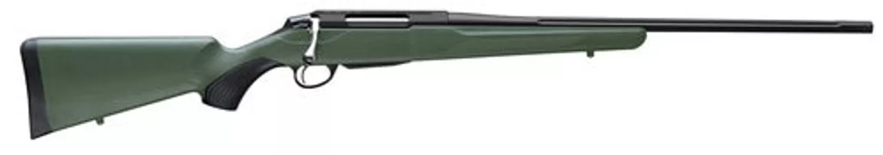 Tikka T3x Superlite .308 Win, 24″ Barrel, Synthetic Green Stock, Matte Black, 3rd