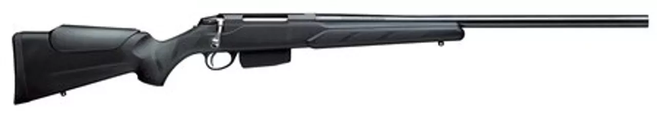 Tikka T3x Varmint, 6.5 Creedmoor, 24.3″ Barrel,, , Blued, Synthetic Black, 3 rd