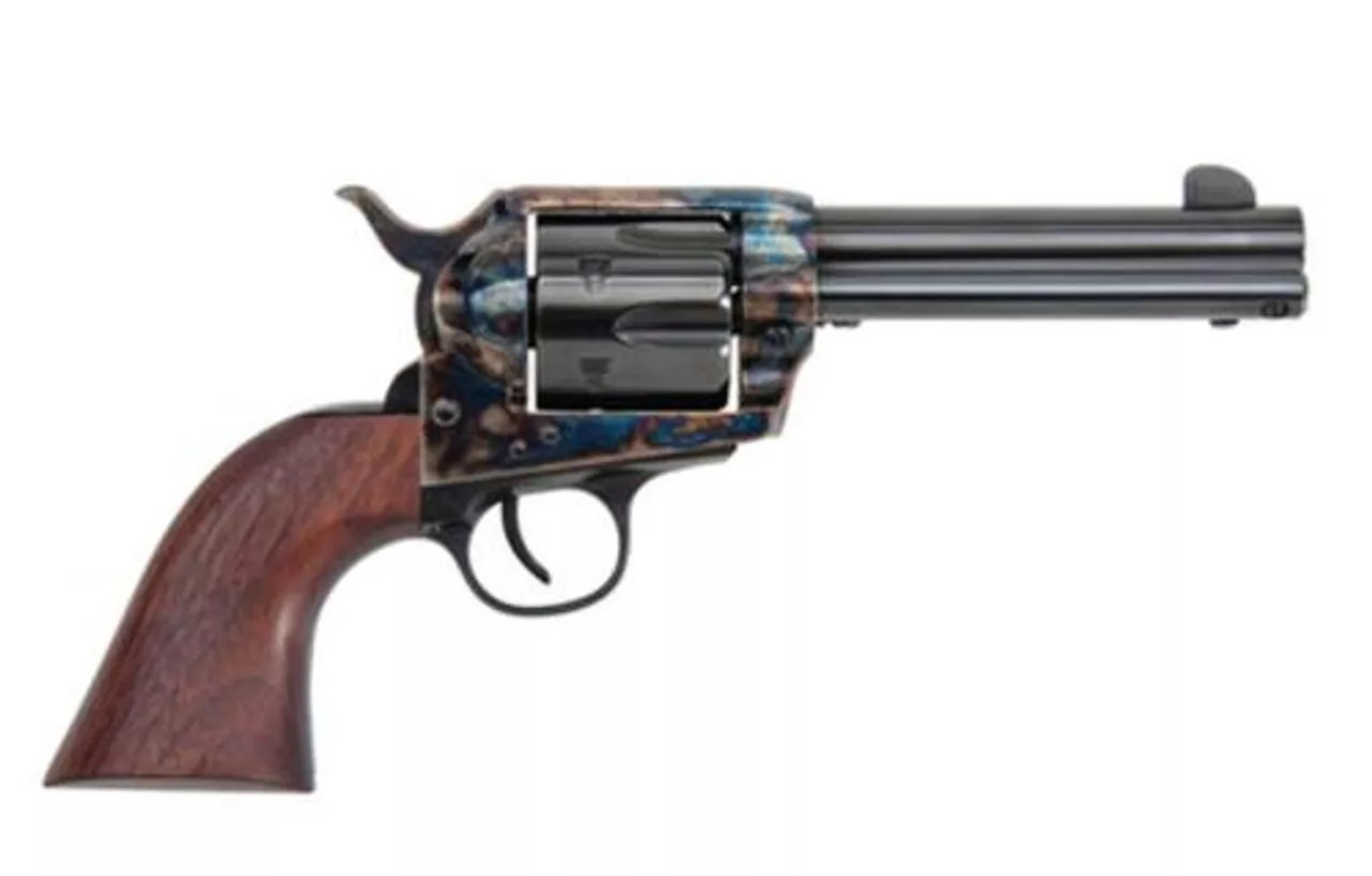 Traditions Frontier 1873 SAA .357 Mag 4.75″ Barrel Case Hardened Finish Walnut Grip