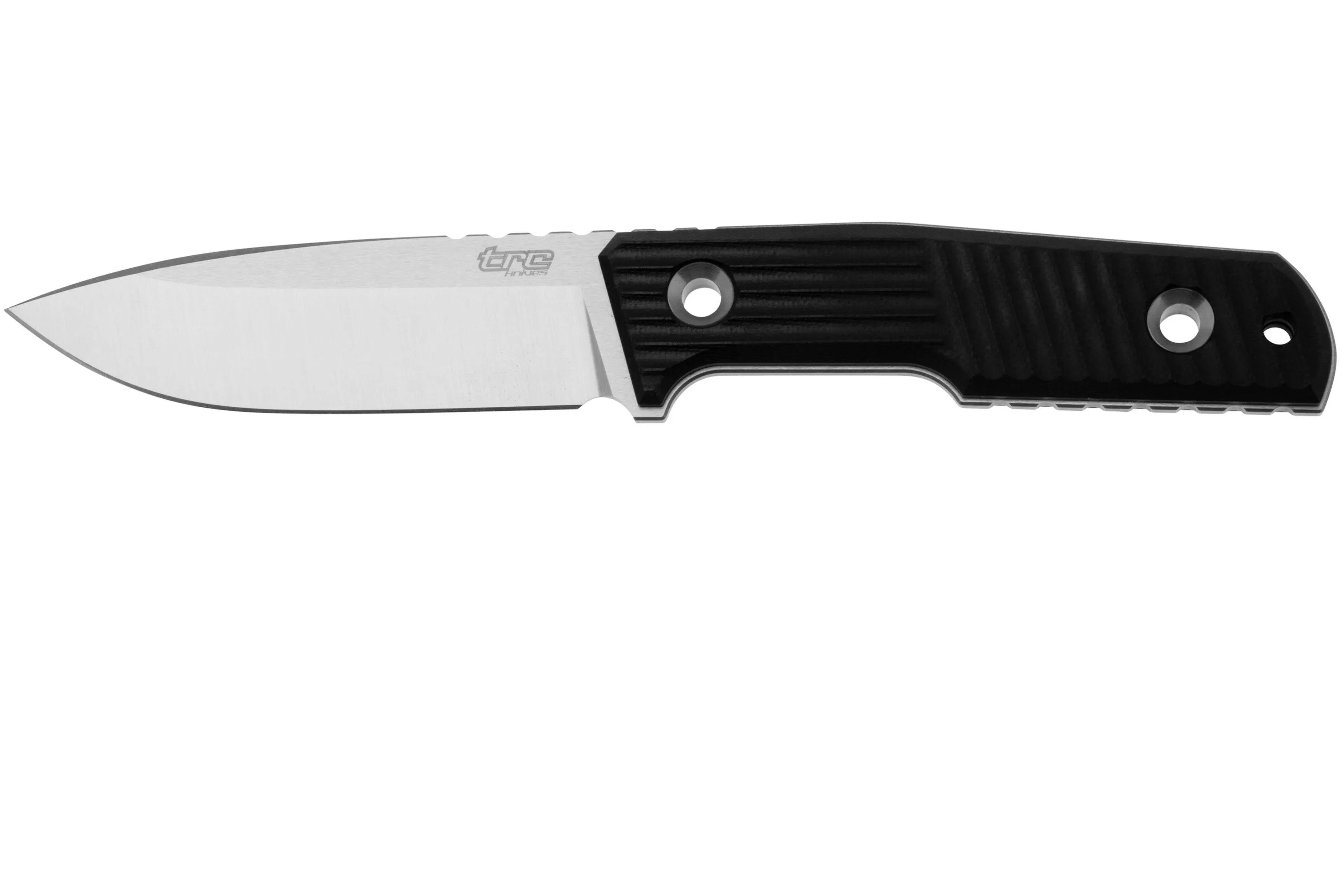 TRC Knives Urban Tactical, Elmax Satin, Black G10 survival knife