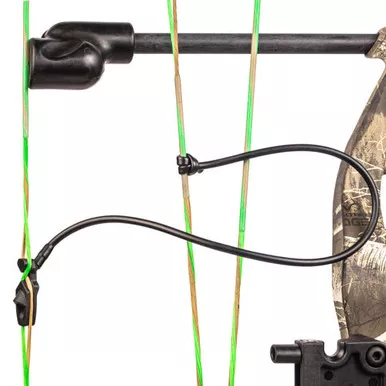 Trophy Ridge 1/4 Inch Black No-Tie Tube Peep