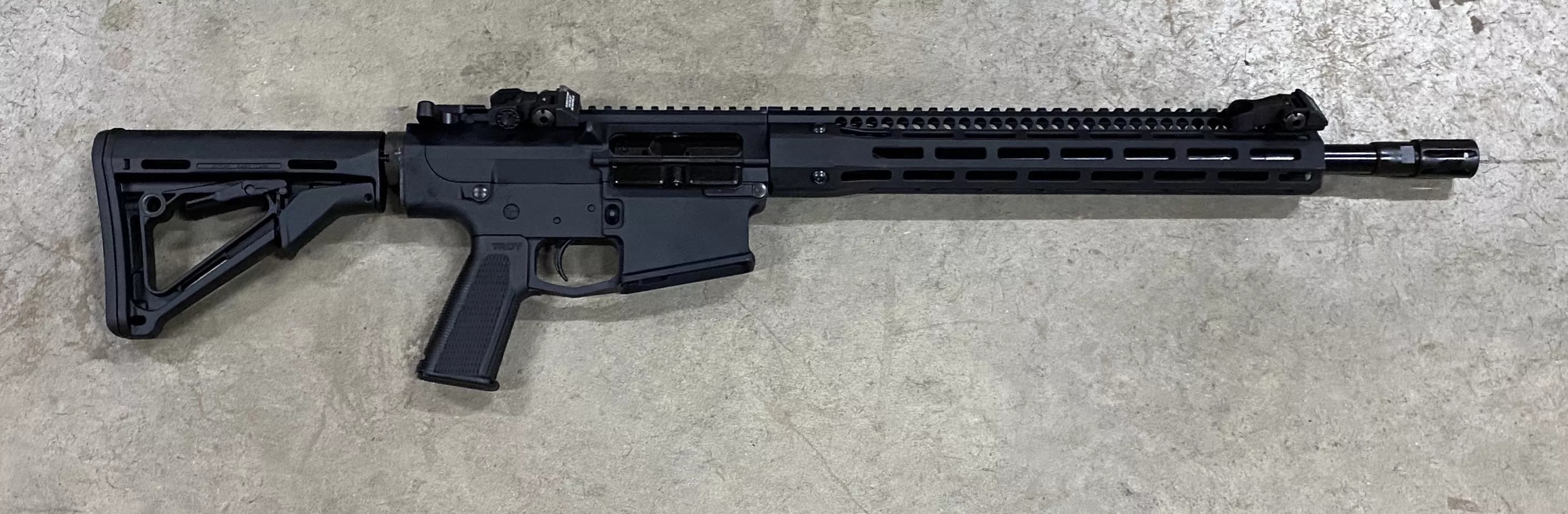 Troy M4A4 308 16" Barrel 13" MLok Rail AR-10 AR10 SRIF-SC3-16BT-00