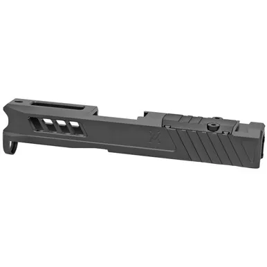 True Precision Axiom Slide for Glock 43, 43X RMSc Cut Stainless Steel Black