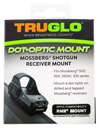 TruGlo TGTG8955M2 Shotgun Receiver Mount Black