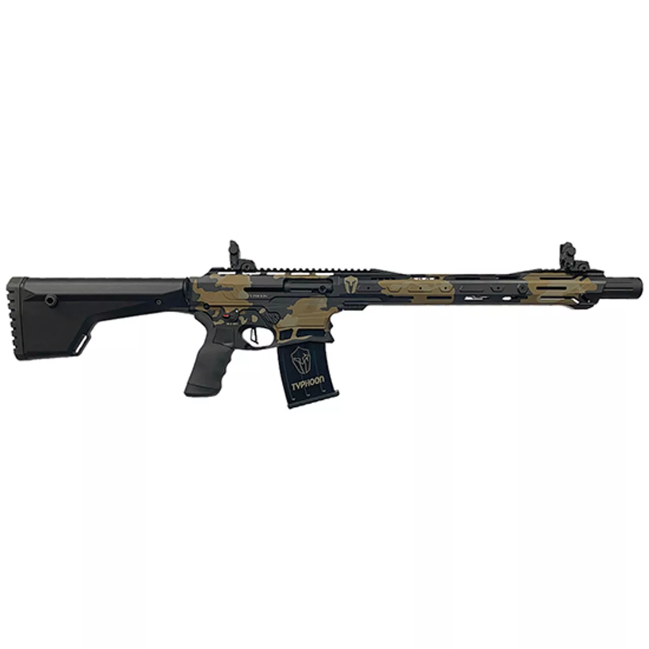 Typhoon Defense F12 Sport 12 Ga, 18.5″ Barrel, 3″, Flat Dark Earth, 5rd