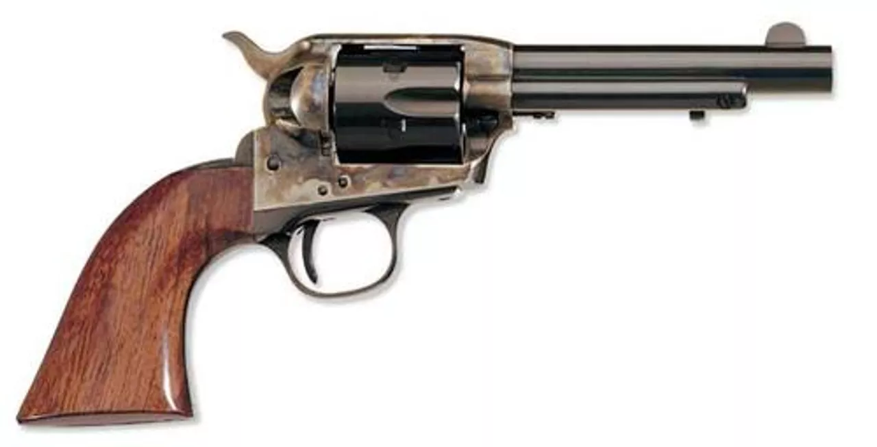 Uberti 1873 Cattleman New Model Stallion, 22LR, 5.5″, Steel