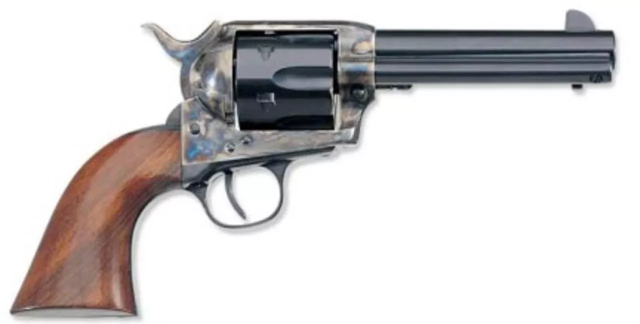 Uberti 1873 Cattleman Old Model 357, Steel Backstrap and Trigger Guard, 5 1/2″